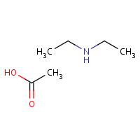 Diethylammonium acetate - Hazardous Agents