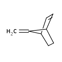 5-Methylene-2-norbornene formula graphical representation