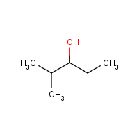 2-Methyl-3-pentanol formula graphical representation