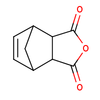 5-Norbornene-2,3-dicarboxylic anhydride formula graphical representation