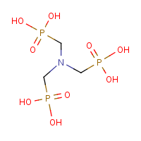 Aminotrimethylene phosphonic acid formula graphical representation