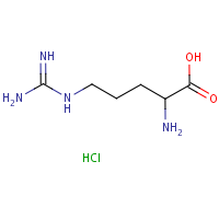 L-Arginine hydrochloride formula graphical representation