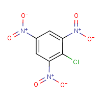 Picryl chloride formula graphical representation
