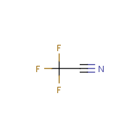 Trifluoroacetonitrile formula graphical representation