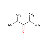 2,4-Dimethyl-3-pentanone formula graphical representation