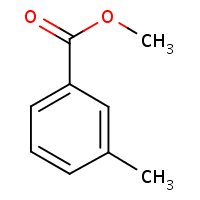 Methyl 3-toluate formula graphical representation