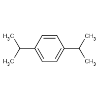 1,4-Diisopropylbenzene formula graphical representation