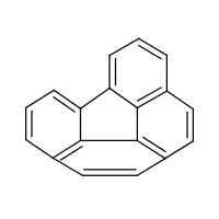 Benzo(ghi)fluoranthene formula graphical representation