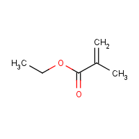 Ethyl methacrylate formula graphical representation