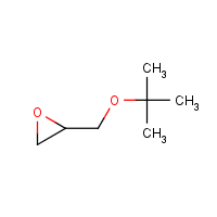 tert-Butyl glycidyl ether formula graphical representation