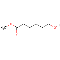 Methyl 6-hydroxyhexanoate formula graphical representation