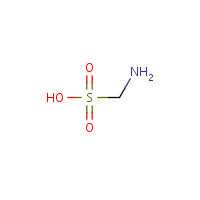 Aminomethanesulfonic acid formula graphical representation