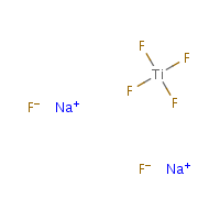 Disodium hexafluorotitanate formula graphical representation