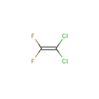 1,1-Dichloro-2,2-difluoroethylene formula graphical representation