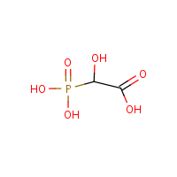 Hydroxyphosphonoacetic acid formula graphical representation