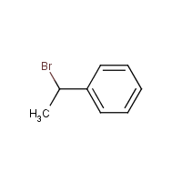 (1-Bromoethyl)benzene formula graphical representation