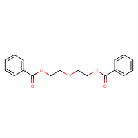 Diethylene glycol, dibenzoate formula graphical representation