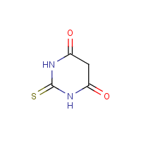 2-Thiobarbituric acid formula graphical representation