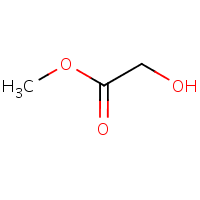 Methyl glycolate formula graphical representation