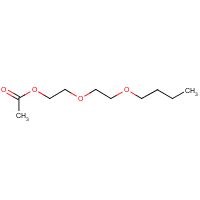 Diethylene glycol monobutyl ether acetate formula graphical representation