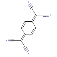 Tetracyanoquinodimethane formula graphical representation