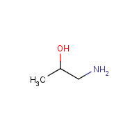 1-Amino-2-propanol formula graphical representation
