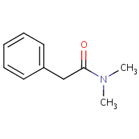 N,N-Dimethyl-2-phenylacetamide formula graphical representation