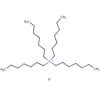 Tetraheptylammonium bromide formula graphical representation