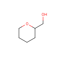 Tetrahydropyran-2-methanol formula graphical representation