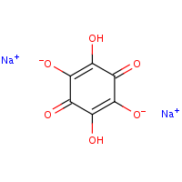 Tetrahydroxyquinone disodium salt formula graphical representation