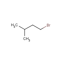 1-Bromo-3-methylbutane formula graphical representation