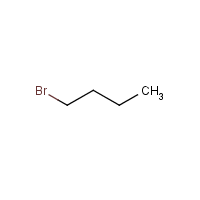 1-Bromobutane formula graphical representation