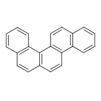 Benzo(c)chrysene formula graphical representation