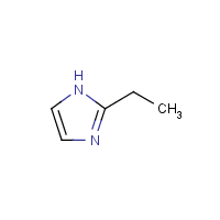 2-Ethylimidazole formula graphical representation