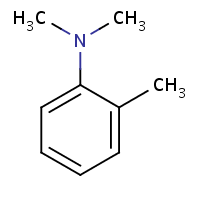 N,N-Dimethyl-o-toluidine formula graphical representation