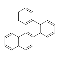 Benzo(g)chrysene formula graphical representation