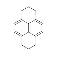 1,2,3,6,7,8-Hexahydropyrene formula graphical representation