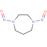 N,N-Dinitrosohomopiperazine formula graphical representation