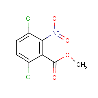 Benzoic acid, 3,6-dichloro-2-nitro-, methyl ester formula graphical representation