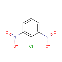 1-Chloro-2,6-dinitrobenzene formula graphical representation