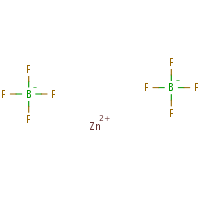 Zinc tetrafluoroborate formula graphical representation