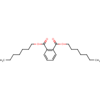 Diheptyl phthalate formula graphical representation