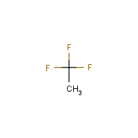 1,1,1-Trifluoroethane formula graphical representation