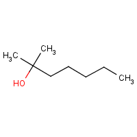 2-Methyl-2-heptanol formula graphical representation