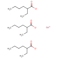 Cerium(III) 2-ethylhexanoate formula graphical representation