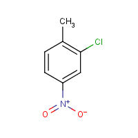 2-Chloro-4-nitrotoluene formula graphical representation