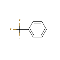 Benzotrifluoride formula graphical representation