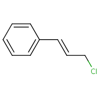 trans-Cinnamyl chloride formula graphical representation