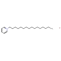Cetylpyridinium bromide formula graphical representation