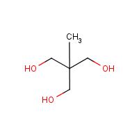 1,1,1-Tris(hydroxymethyl)ethane formula graphical representation